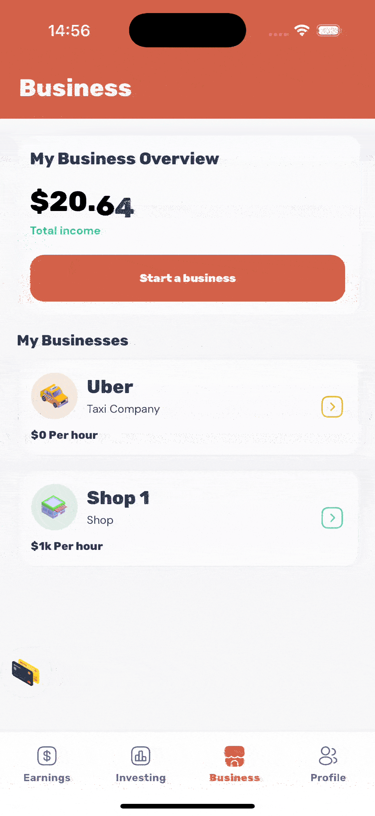 Run Businesses Feature